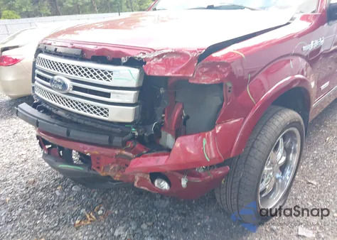 2014 Ford F-150 Platinum из США, поврежденный, VIN 1FTFW1ET7EFA39027